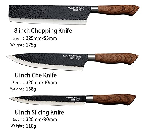 Amazon.com: Knife Set, 6 PCS Stainless Steel Kitchen Knives Set